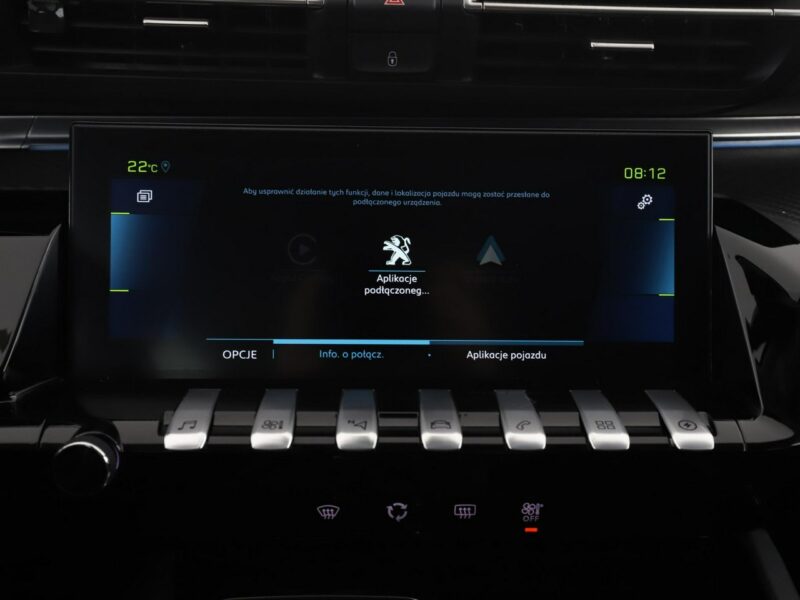 Peugeot 508 PHEV full LED półskóra navi kamera i czujniki parkowania II (2018-)