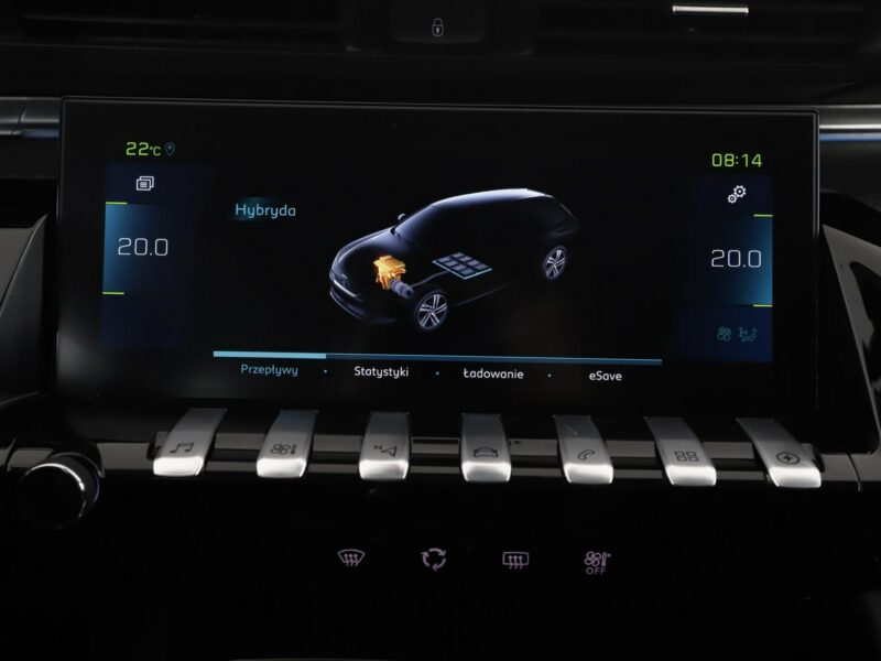 Peugeot 508 PHEV full LED półskóra navi kamera i czujniki parkowania II (2018-)