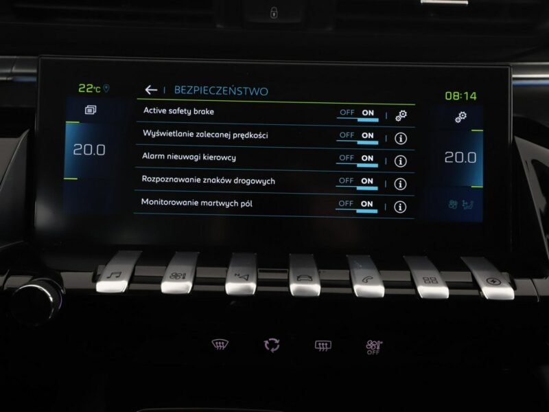 Peugeot 508 PHEV full LED półskóra navi kamera i czujniki parkowania II (2018-)