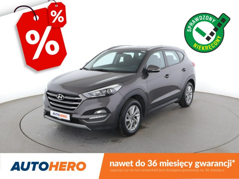 Hyundai Tucson 177KM Navi Klimatyzacja Czujniki parkowania Hak Bluetooth III (2015-2020)