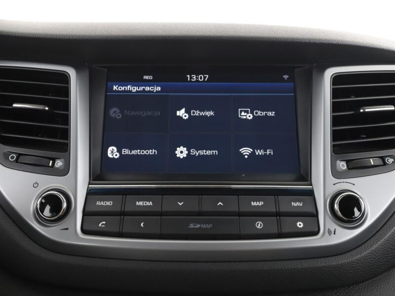 Hyundai Tucson 177KM Navi Klimatyzacja Czujniki parkowania Hak Bluetooth III (2015-2020)