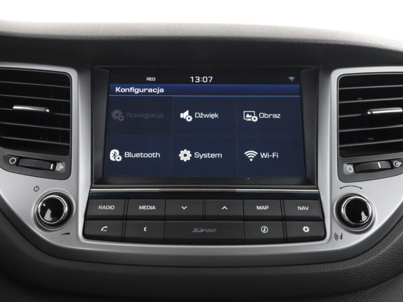Hyundai Tucson 177KM Navi Klimatyzacja Czujniki parkowania Hak Bluetooth III (2015-2020)