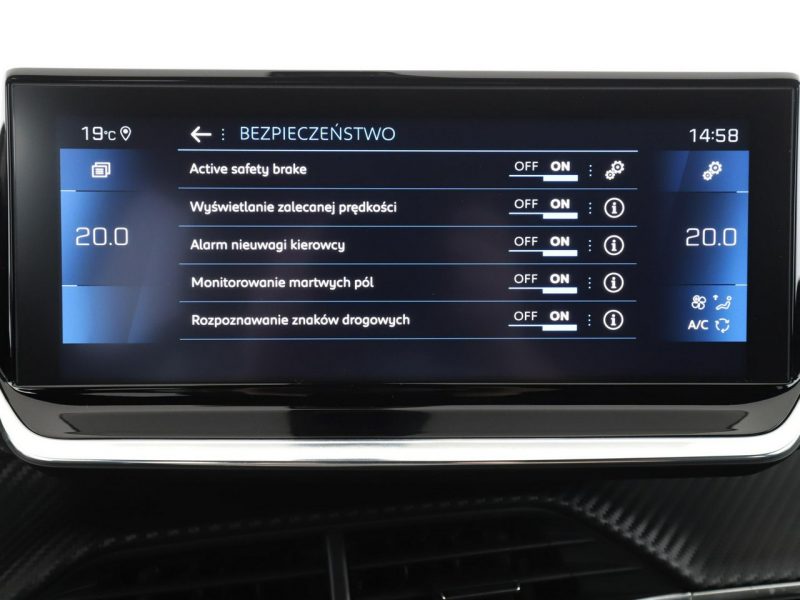 Peugeot 2008 GT-Line Full LED Klima auto tempomat adaptacyjny navi bluetooth II (2019-)