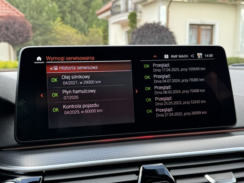 BMW 540 d xDrive LCI MPerformance Salon PL Bezwypadkowa Stan UNIKAT !!! G30 (2017-)
