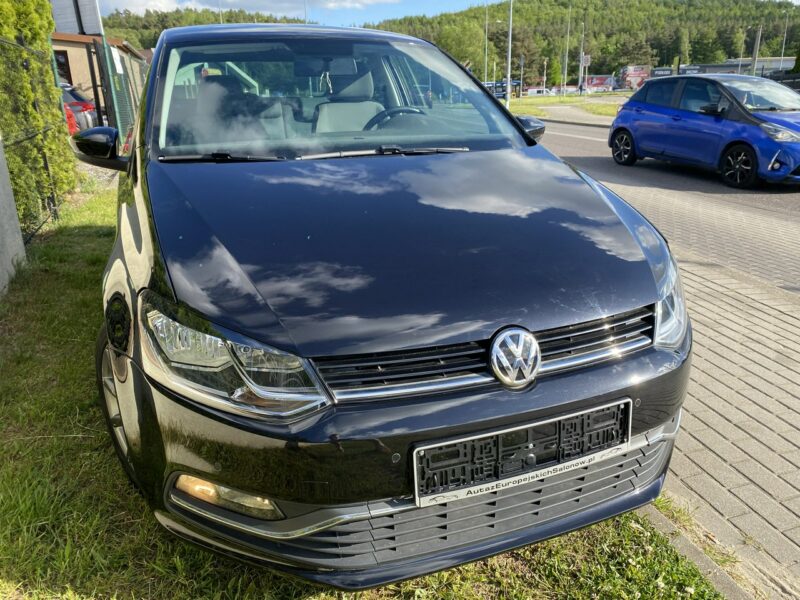 Volkswagen Polo 1,4 TDI, tempomat, dotykowe radio, czujniki przód i tył, opony wielos. V (2009-2017)