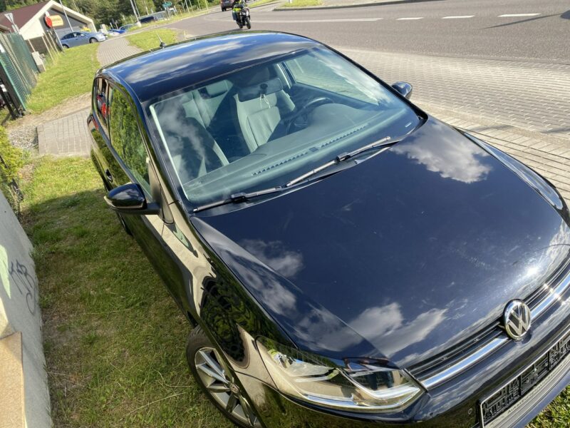Volkswagen Polo 1,4 TDI, tempomat, dotykowe radio, czujniki przód i tył, opony wielos. V (2009-2017)