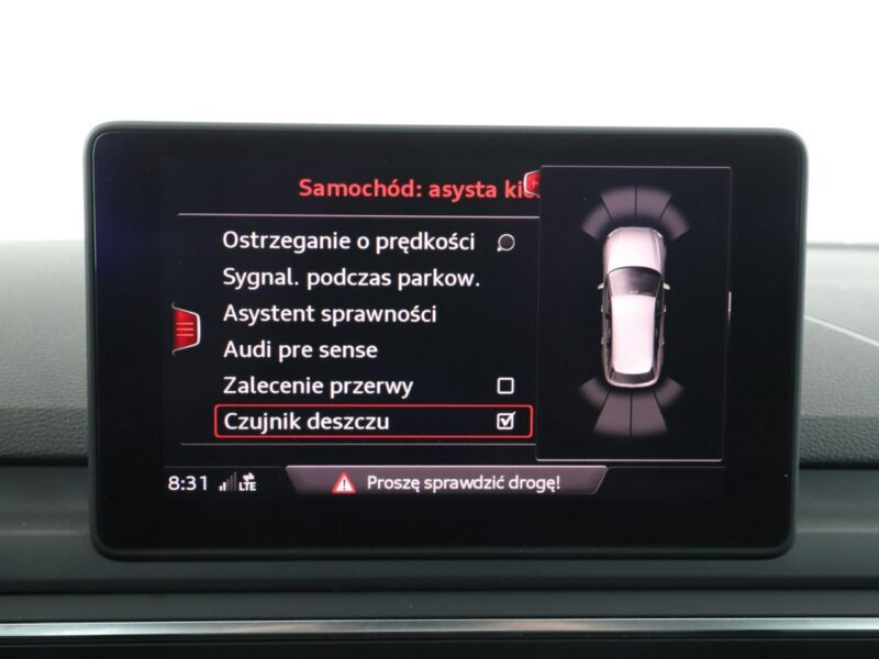 Audi A4 FV23% xenon S-tronic navi grzane fotele czujniki parkowania B9 (2015-)