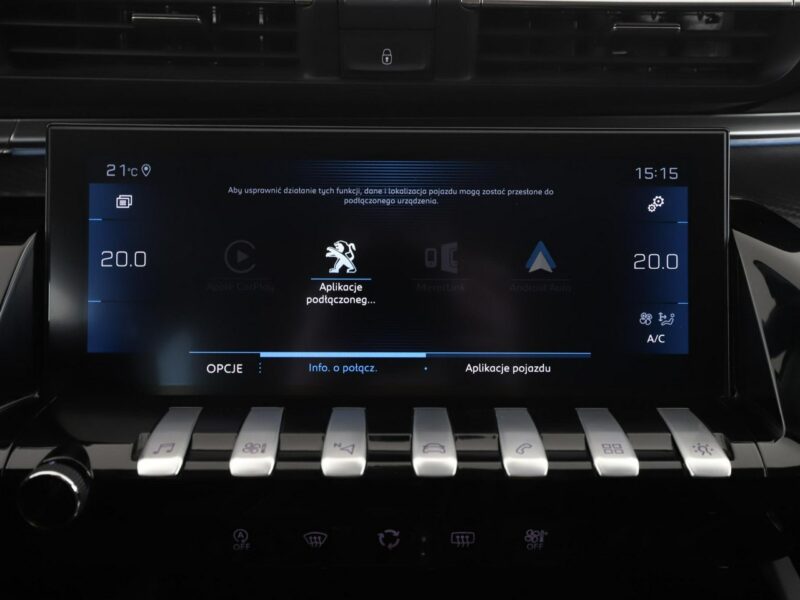Peugeot 508 automat półskóra full LED navi kamera i czujniki parkowania II (2018-)