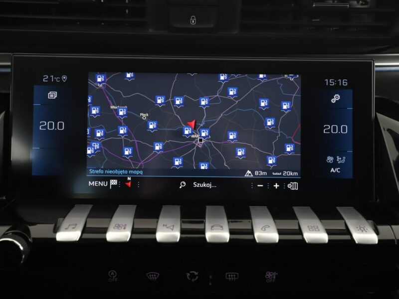Peugeot 508 automat półskóra full LED navi kamera i czujniki parkowania II (2018-)