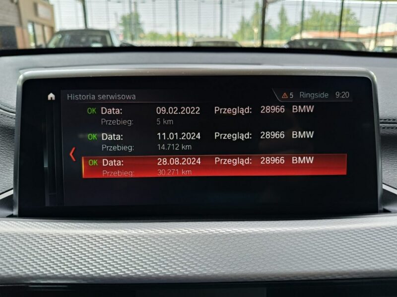 BMW X1 2.0 178KM xDrive Automat M-Sport, Navi,Kamera,El.Klapa,Rozp.Znak,FV23% II (F48) (2015-)