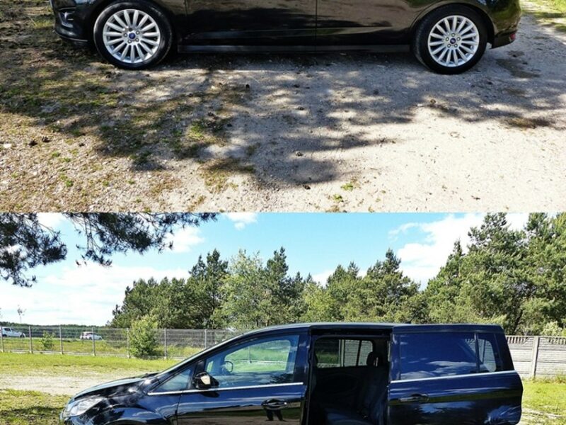 Ford Grand C-MAX 1.6 TDCI*TITANIUM*Climatronic*Alu*Pełna Elektryka*7OSÓB*ZOBACZ!!!
