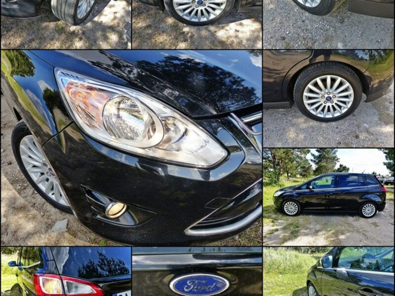 Ford Grand C-MAX 1.6 TDCI*TITANIUM*Climatronic*Alu*Pełna Elektryka*7OSÓB*ZOBACZ!!!