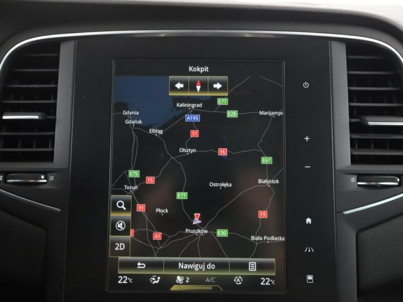Renault Megane Automatyczna klimatyzacja czujniki parkowania przód i tył Bluetooth IV (2016-)