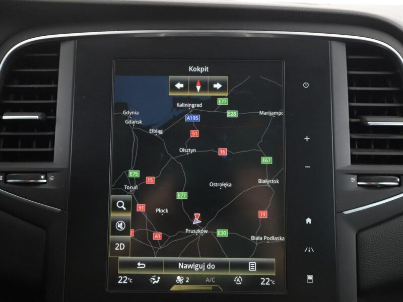 Renault Megane Automatyczna klimatyzacja czujniki parkowania przód i tył Bluetooth IV (2016-)