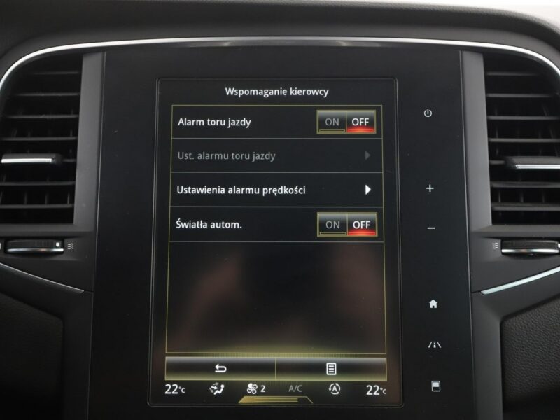 Renault Megane Automatyczna klimatyzacja czujniki parkowania przód i tył Bluetooth IV (2016-)