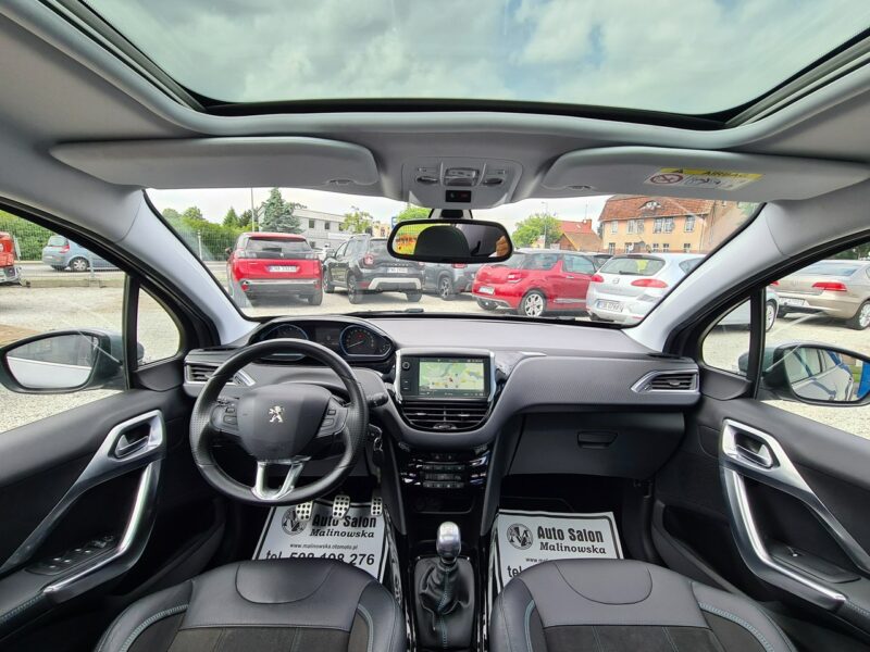 Peugeot 2008 Serwis SzklanyDach Navi PDC Kamera Półskóry GripControl Led Sensory I (2013-2019)