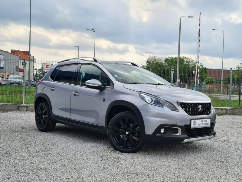 Peugeot 2008 Serwis SzklanyDach Navi PDC Kamera Półskóry GripControl Led Sensory I (2013-2019)