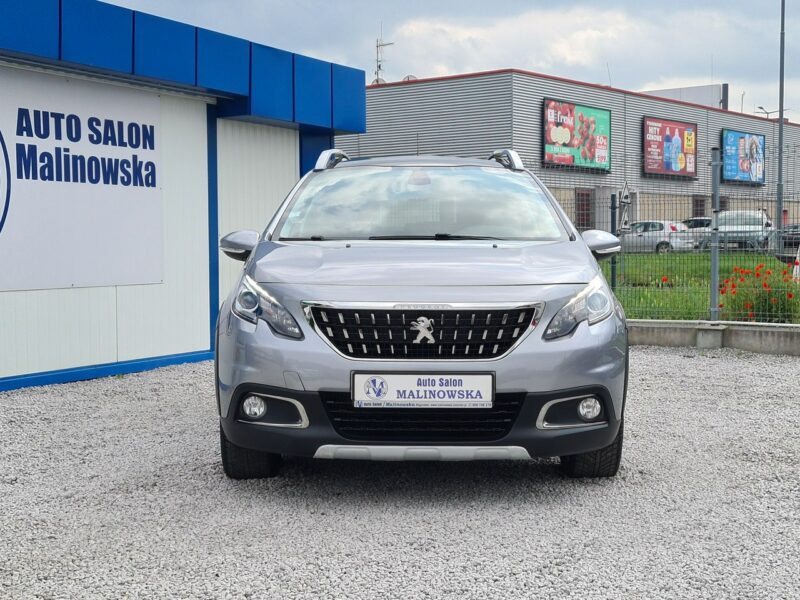 Peugeot 2008 Serwis SzklanyDach Navi PDC Kamera Półskóry GripControl Led Sensory I (2013-2019)