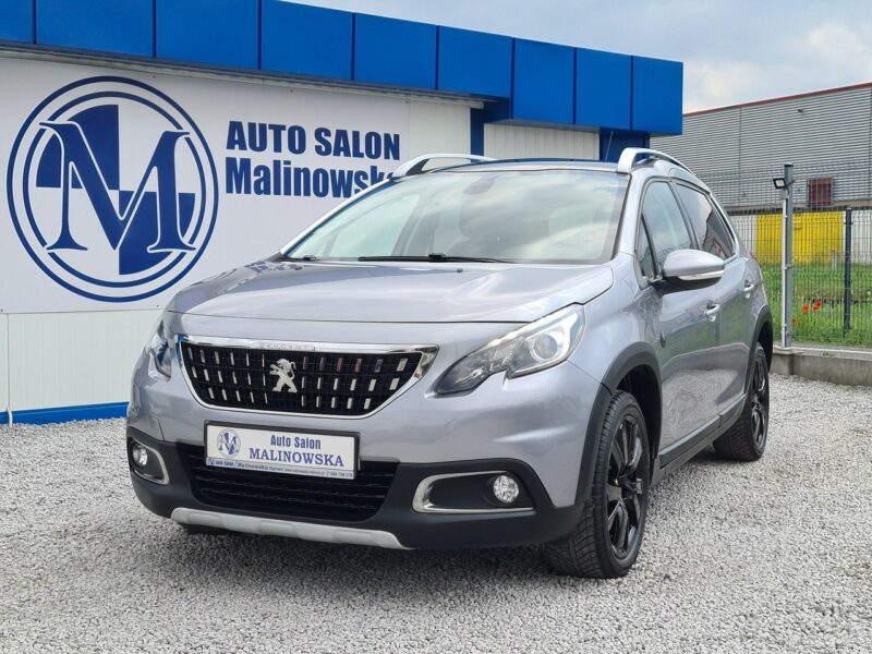 Peugeot 2008 Serwis SzklanyDach Navi PDC Kamera Półskóry GripControl Led Sensory I (2013-2019)