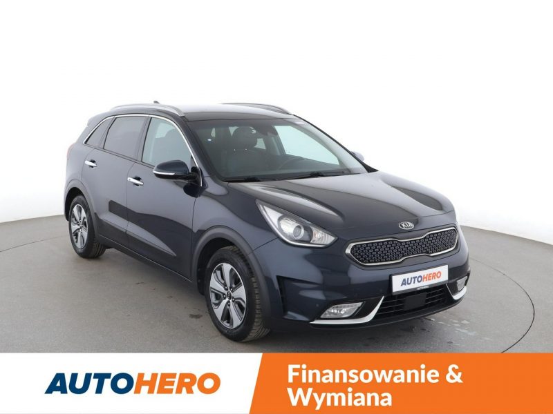 Kia Niro 1.6 Hybrid Edition7 Klimatronik Tempomat Nawigacja Półskóra Kamera PDC