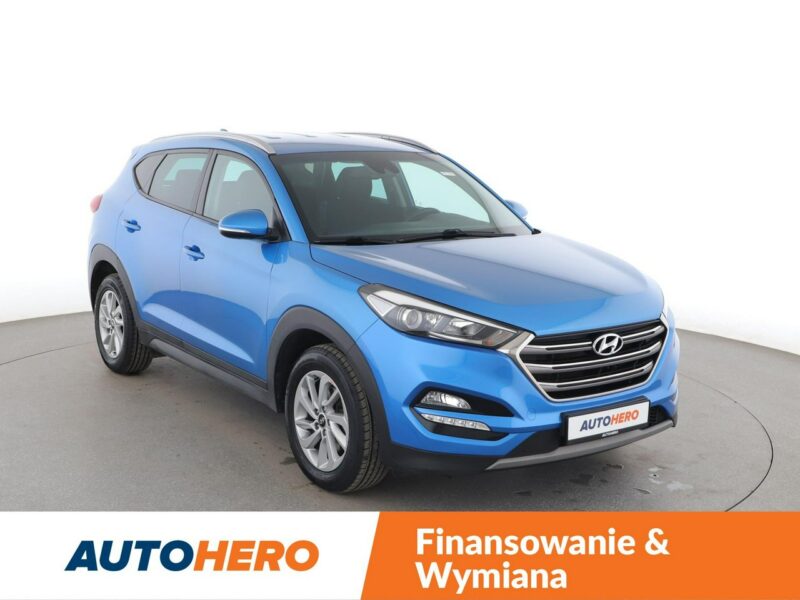 Hyundai Tucson automat navi klima auto kamera i czujniki parkowania grzane fotele i k III (2015-2020)