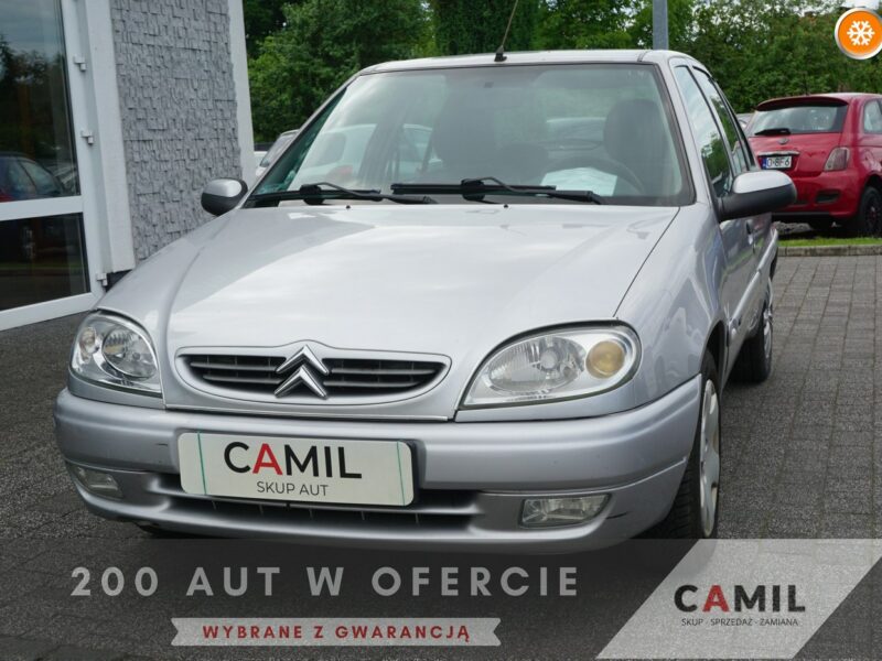 Citroen Saxo w dobrej kondycji mechanicznej i wizualnej, KLIMA!