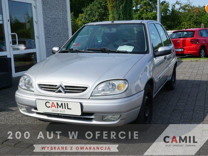 Citroen Saxo w dobrej kondycji mechanicznej i wizualnej, KLIMA!