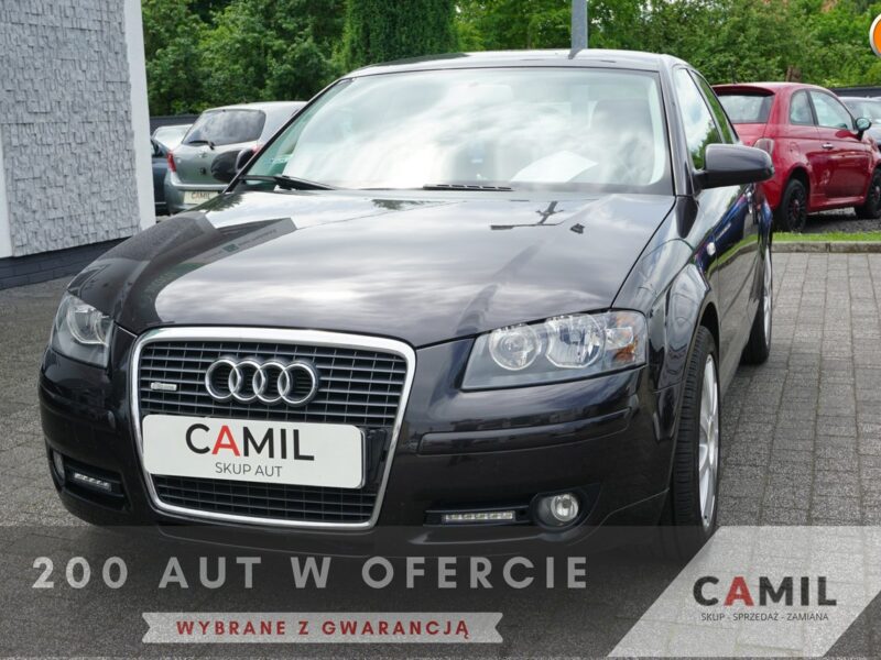 Audi A3 1.6 MPI 116KM, zadbane, zarejestrowane, sprawne, dynamiczne, 8P (2003-2012)
