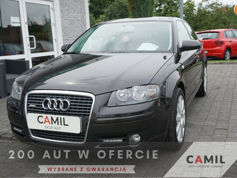 Audi A3 1.6 MPI 116KM, zadbane, zarejestrowane, sprawne, dynamiczne, 8P (2003-2012)