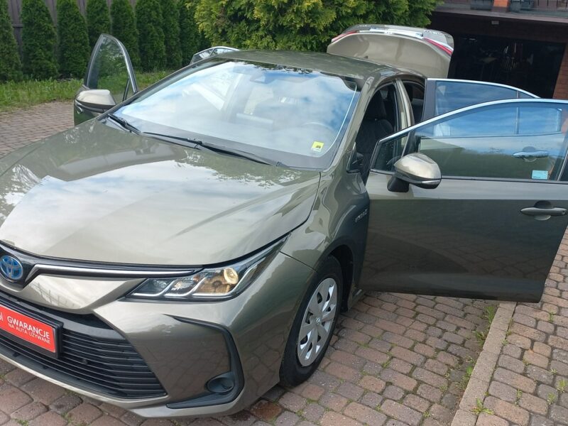 Toyota Corolla Comfort e-CVT 1.8 Hybryda Pełna historia ASO FV23% 48.7 export E21 (2019-)