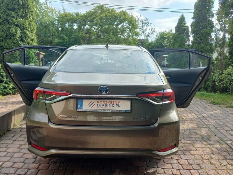 Toyota Corolla Comfort e-CVT 1.8 Hybryda Pełna historia ASO FV23% 48.7 export E21 (2019-)