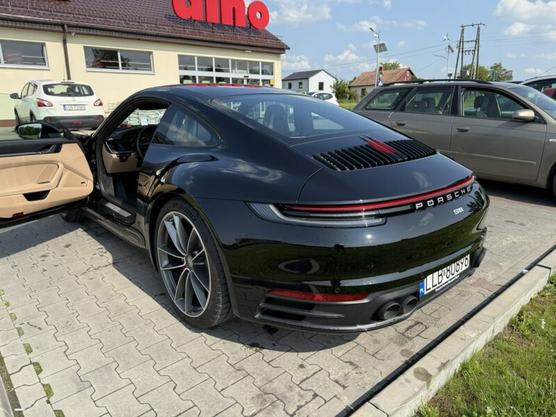 Porsche 911 Carrera S. Skrętna oś. Lift. Bose. Wentylacja. Tylko 9600 km. FV23%. 992 (2019-)