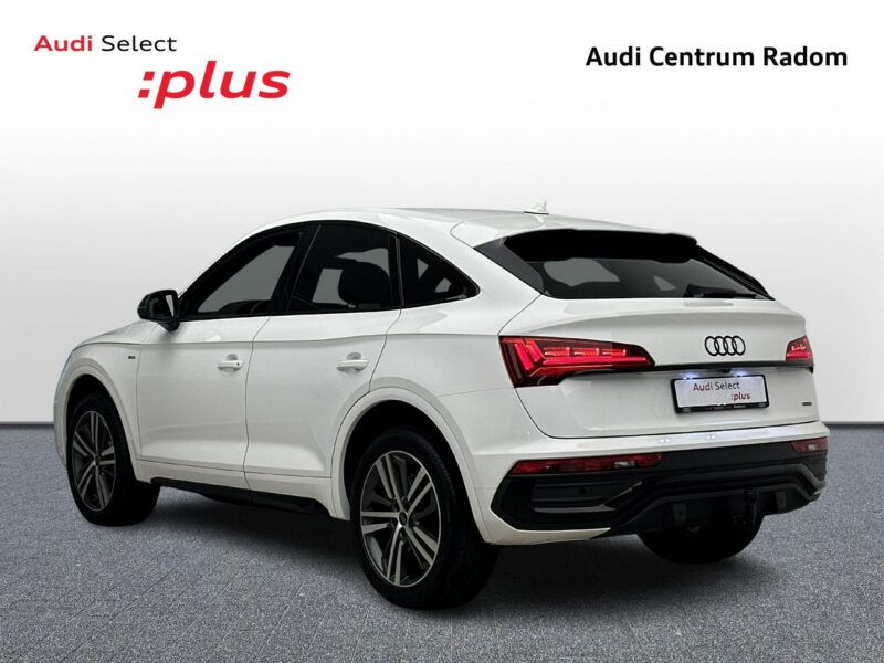 Audi Q5 Sportback 45 TFSI 265KM Stronic Sline VirtualPlus MatrixOled Tempomat Hak I (2020-2025)