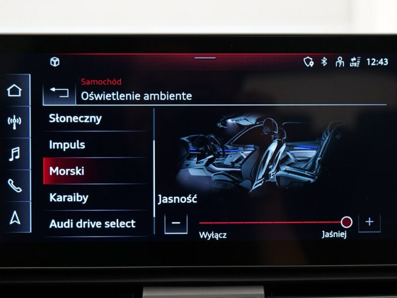 Audi Q5 Sportback 45 TFSI 265KM Stronic Sline VirtualPlus MatrixOled Tempomat Hak I (2020-2025)