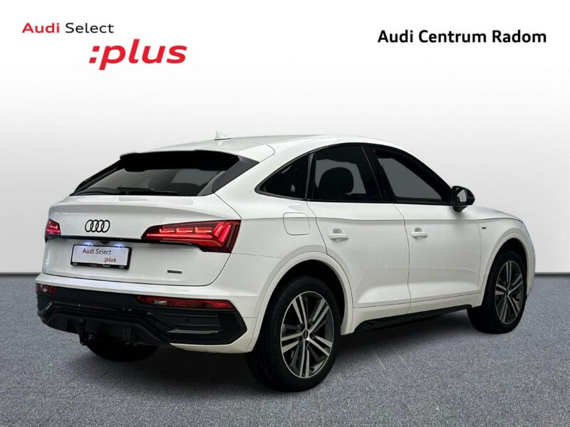 Audi Q5 Sportback 45 TFSI 265KM Stronic Sline VirtualPlus MatrixOled Tempomat Hak I (2020-2025)