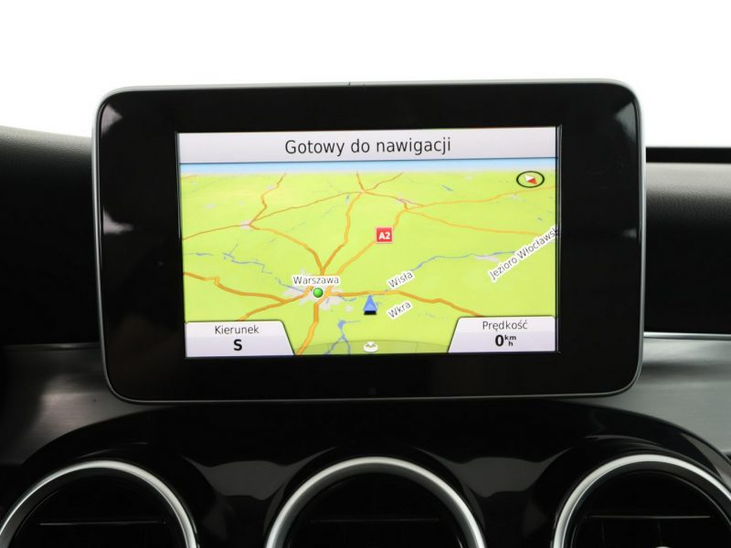 Mercedes C 200 jasne skóry navi el. sterowane i ogrzewane fotele czujniki parkowania W205 (2014-2021)
