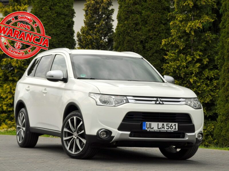 Mitsubishi Outlander 2.2DI-D(150KM)*4WD*Duża Navi*Skóry*Reling*Klimatronik*I Wł*Alu19"ASO III (2012-)