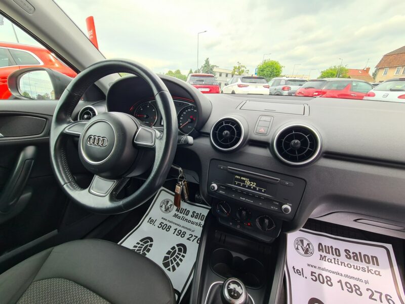 Audi A1 Sportback Klimatyzacja PDC Alufelgi Start/Stop Zadbana 8X (2010-)