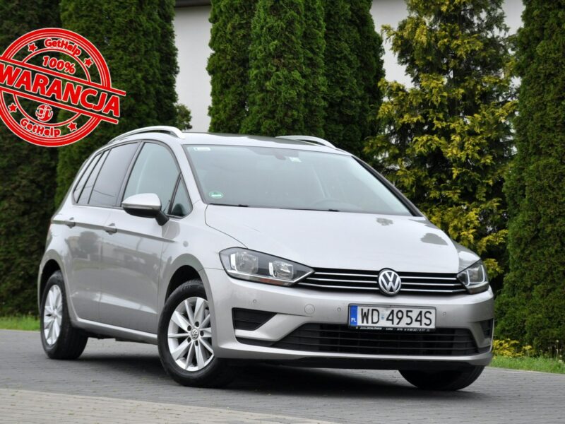 Volkswagen Golf Sportsvan 1.6TDI(110KM)*Masaże*Klimatronik*Duże Radio*Alcantara*2xParktr.Alu15" I (2014-)