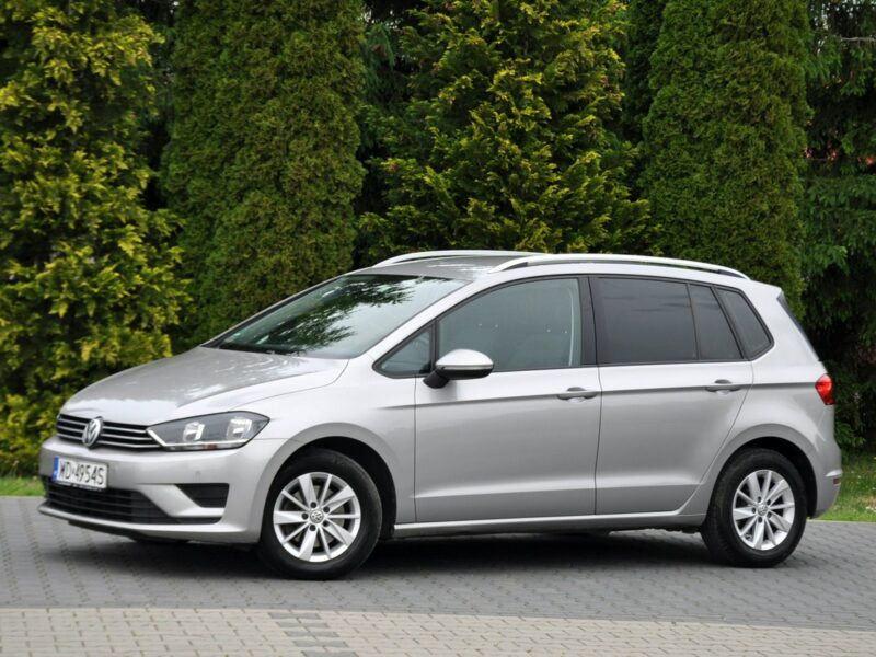 Volkswagen Golf Sportsvan 1.6TDI(110KM)*Masaże*Klimatronik*Duże Radio*Alcantara*2xParktr.Alu15" I (2014-)