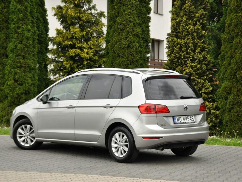 Volkswagen Golf Sportsvan 1.6TDI(110KM)*Masaże*Klimatronik*Duże Radio*Alcantara*2xParktr.Alu15" I (2014-)