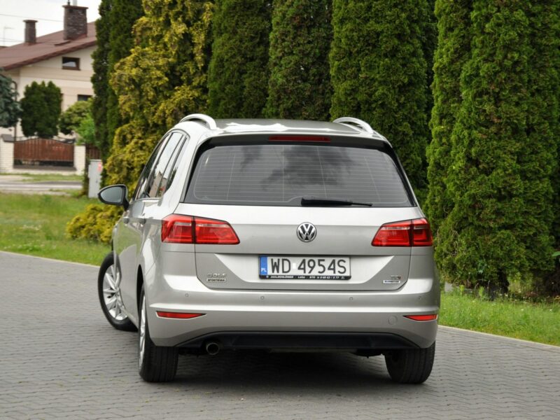 Volkswagen Golf Sportsvan 1.6TDI(110KM)*Masaże*Klimatronik*Duże Radio*Alcantara*2xParktr.Alu15" I (2014-)