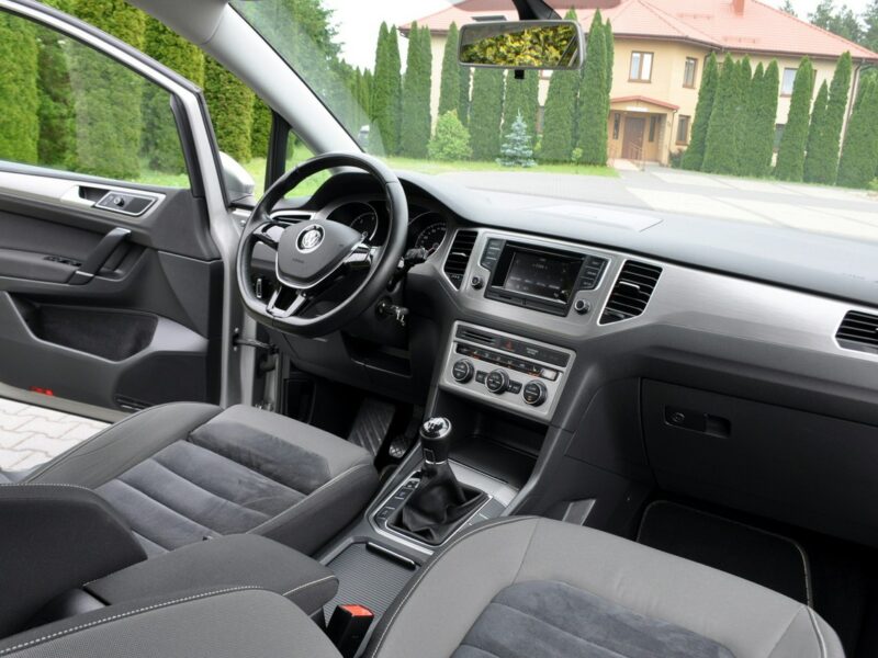 Volkswagen Golf Sportsvan 1.6TDI(110KM)*Masaże*Klimatronik*Duże Radio*Alcantara*2xParktr.Alu15" I (2014-)