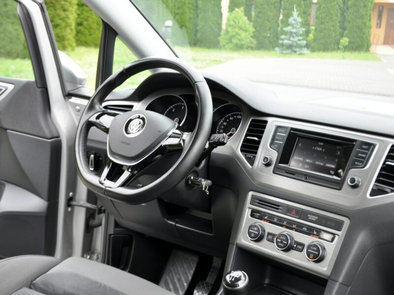 Volkswagen Golf Sportsvan 1.6TDI(110KM)*Masaże*Klimatronik*Duże Radio*Alcantara*2xParktr.Alu15" I (2014-)