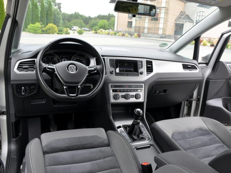 Volkswagen Golf Sportsvan 1.6TDI(110KM)*Masaże*Klimatronik*Duże Radio*Alcantara*2xParktr.Alu15" I (2014-)