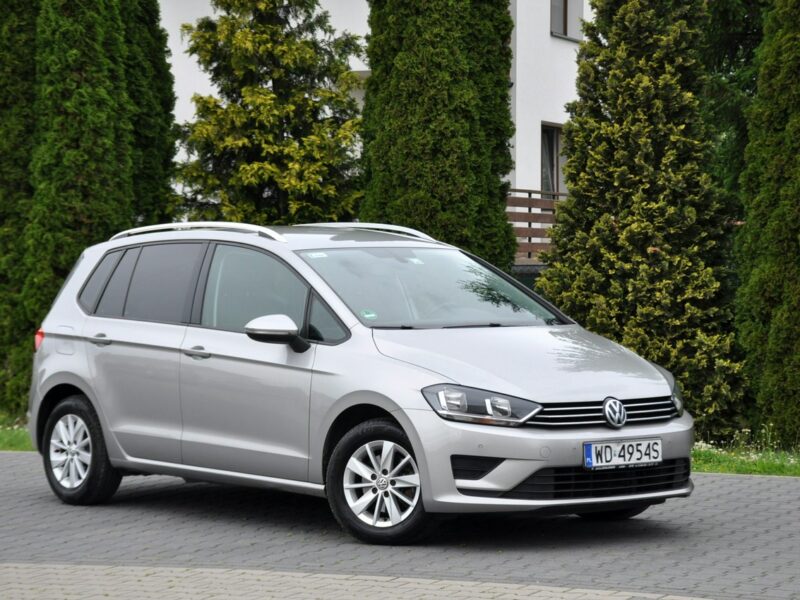 Volkswagen Golf Sportsvan 1.6TDI(110KM)*Masaże*Klimatronik*Duże Radio*Alcantara*2xParktr.Alu15" I (2014-)