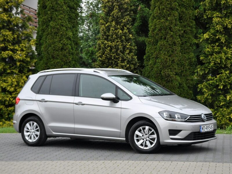 Volkswagen Golf Sportsvan 1.6TDI(110KM)*Masaże*Klimatronik*Duże Radio*Alcantara*2xParktr.Alu15" I (2014-)