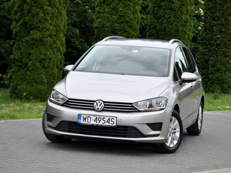 Volkswagen Golf Sportsvan 1.6TDI(110KM)*Masaże*Klimatronik*Duże Radio*Alcantara*2xParktr.Alu15" I (2014-)