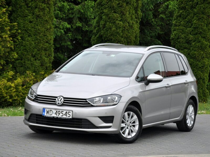 Volkswagen Golf Sportsvan 1.6TDI(110KM)*Masaże*Klimatronik*Duże Radio*Alcantara*2xParktr.Alu15" I (2014-)