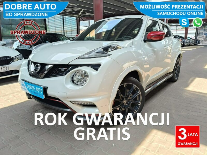 Nissan Juke 1.6 214KM Nismo RS 4x4 Automat, Navigacja, Kamera, Hands Free I (2010-2019)